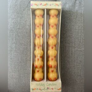 Russ Yellow Chick Taper Candles